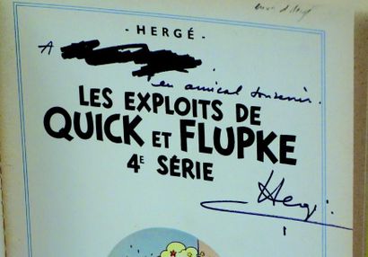 null «Les exploits de QUICK & FLUPKE», 4ème série, par HERGE, Editions Casterman...