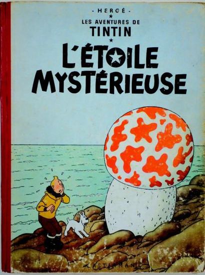 null «L'Etoile Mystérieuse» par HERGE (Editions Casterman) (1955 ???) tout en couleurs....