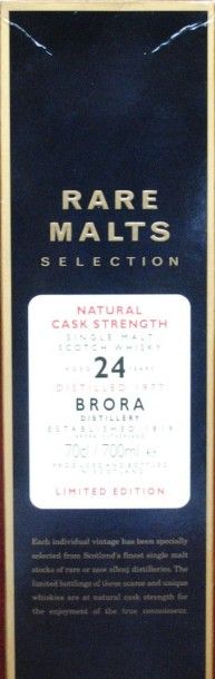 null 1 Bout WHISKY BRORA 24 ANS RARE MALT SELECTION 56,1 %