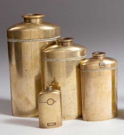 Coty Cité des Parfums à Suresnes - (années 1920) Rare série de 4 prototypes de flacon...