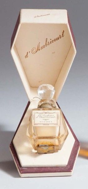 Les Parfums d'Ambricourt Sulaïca - (années 1930) Présenté dans son coffret moderniste...