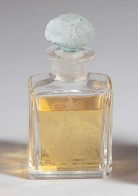 Peggy Hoyt The Perfume of Aristocrats - (années 1930) Flacon carafon en cristal incolore...