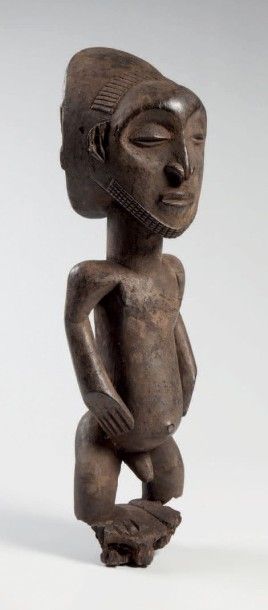 Hemba, R.D. Congo. Statue d'ancêtre masculin...