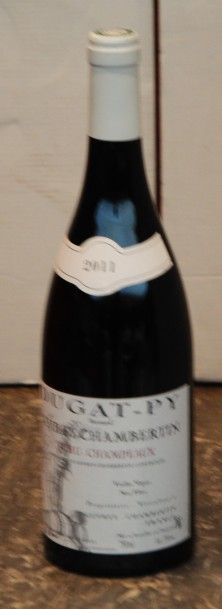 6 bout GEVREY CHAMBERTIN 1ER CRU CHAMPEAUX DUGAT PY 2011