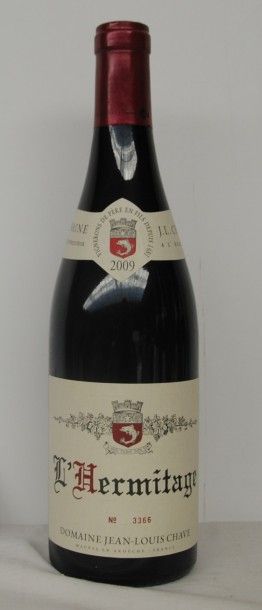 null 1 bout HERMITAGE DOMAINE JEAN-LOUIS CHAVE ROUGE 2009