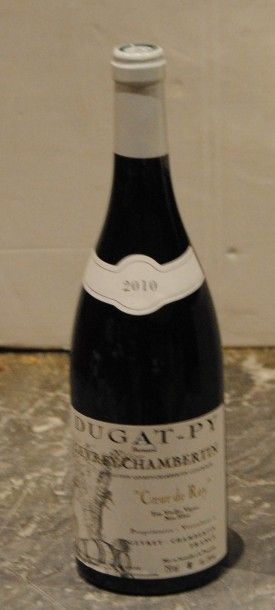 null 6 bout GEVREY CHAMBERTIN DUGAT PY CŒUR DE ROY 2010