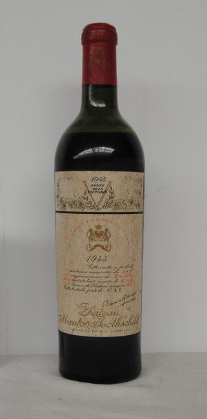 null 1 bout CHT MOUTON ROTHSCHILD 1945 (DEMI EP)