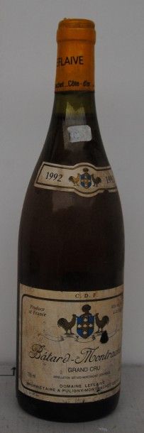 null 1 bout BATARD MONTRACHET DOMAINE LEFLAIVE 1992