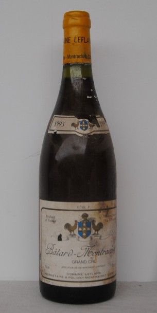 null 1 bout BATARD MONTRACHET DOMAINE LEFLAIVE 1996