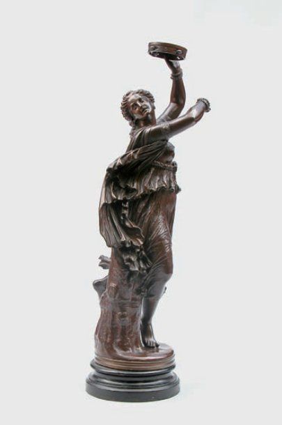 Jean-Baptiste CLÉSINGER, dit Auguste (1814-1883) Zingara, danseuse napolitaine. Épreuve...