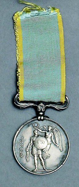 Lot - Médaille de la Campagne d'Italie. Argent....