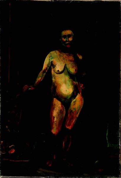 Joseph PRESSMAN (1904-1967) Nu féminin, huile sur toile, signée en bas à droite,...