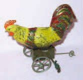 null « Coq » jouet mécanique de fabrication française de la maison MALTETE & PARENT...