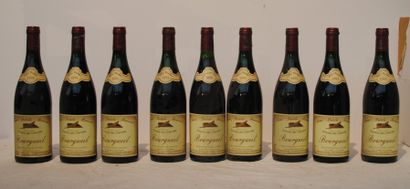 null 9 bout 8 bts BOURGUEIL DOMAINE DES CHENES LAME DELILLE BOUCARD 1985 et 1 en...