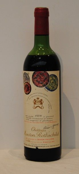 null 1 bout CHT MOUTON ROTHSCHILD 1978 (DEB EP)