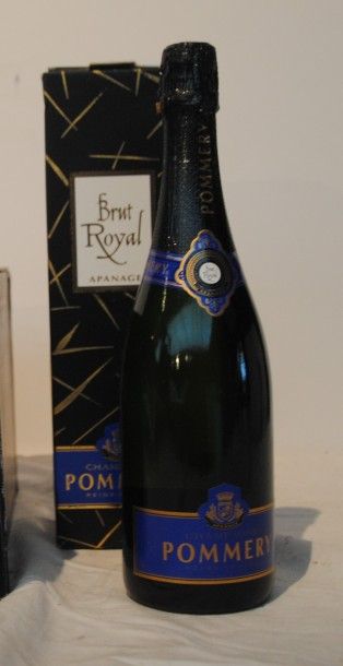 null 6 bout CHAMPAGNE POMMERY "BRUT ROYAL APANAGE"