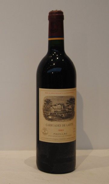 null 1 bout CARRUADES DE LAFITE 1993