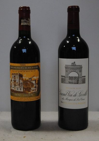 null 2 bout 1 CHT DUCRU BEAUCAILLOU 1995, 1 CHT LEOVILLE LAS CASES 2010