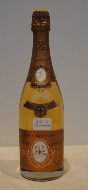 null 1 bout CHAMPAGNE CRISTAL ROEDERER 2002