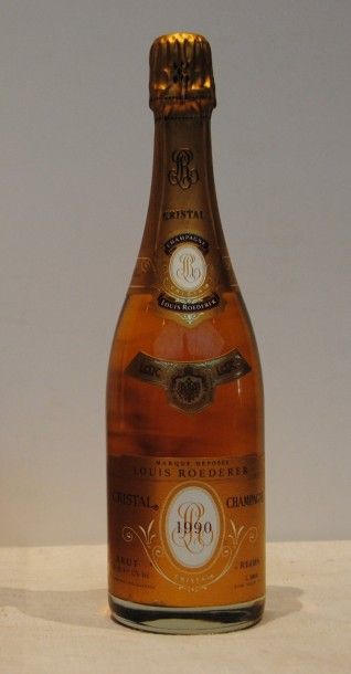 null 1 bout CHAMPAGNE CRISTAL ROEDERER 1990