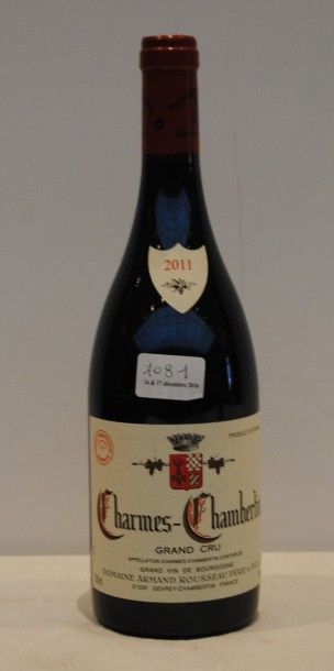 null 1 bout CHARMES CHAMBERTIN A. ROUSSEAU 2011