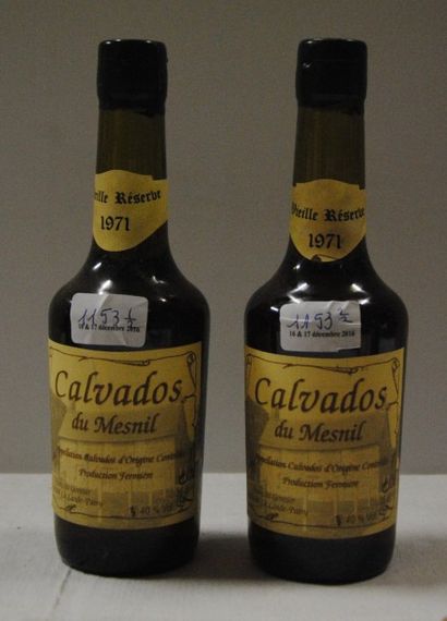 null 2 bout 35CL CALVADOS DU MESNIL M. GONTIER 1971