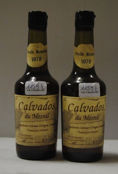 null 2 bout 35CL CALVADOS DU MESNIL M. GONTIER 1978