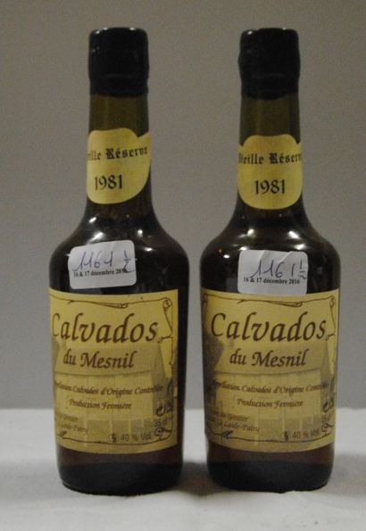 null 2 bout 35CL CALVADOS DU MESNIL M. GONTIER 1981