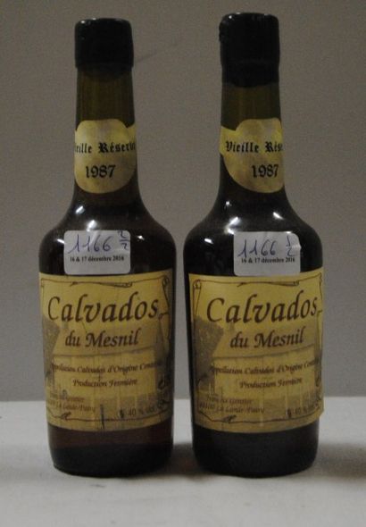 null 2 bout 35CL CALVADOS DU MESNIL M. GONTIER 1987