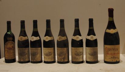 null 8 flac 6 COTE ROTIE VALLOUIT 1986 (E. SALES), 1 ROODENDAL 1982, 1 MAG SAVIGNY...