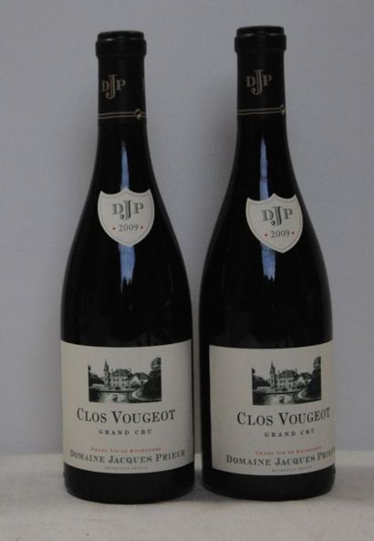 null 2 bout CLOS DE VOUGEOT J. PRIEUR 2009