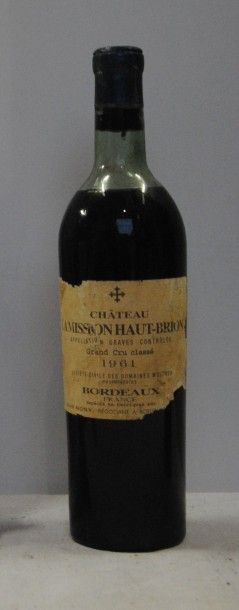 null 1 bout CHT LA MISSION HAUT BRION 1961, Mise en bouteille Nony (DEB EP)