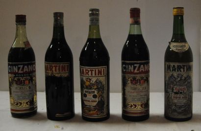 null 5 bout VIEUX MARTINI et CINZANO