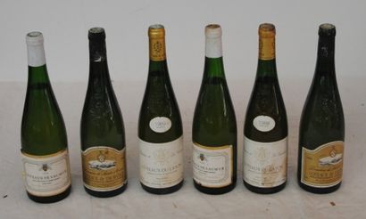 null 6 bout 2 CÖTEAUX DE L'AUBANCE 1988, 2 CÔTEAUX DE SAUMUR 1988, 2 LAYON 1989