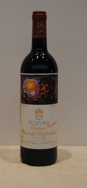 null 1 bout CHT MOUTON ROTHSHCHILD 1998