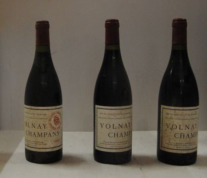 null 3 bout VOLNAY CHAMPANS MARQUIS D'ANGERVILLE 1990