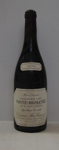 null 1 bout VOSNE ROMANEE LES BRULEES MEO CAMUZET 1990