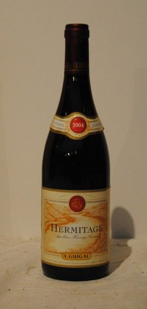 null 6 bout HERMITAGE ROUGE GUIGAL 2004