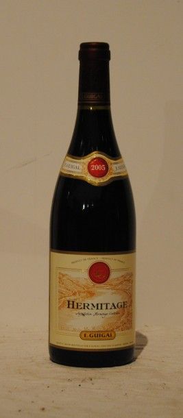 null 6 bout HERMITAGE ROUGE GUIGAL 2005