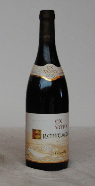 null 3 bout ERMITAGE ROUGE EX VOTO 2003 100 RP 