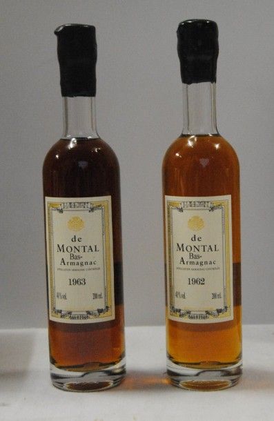 null 2 flac DE 20CL BAS ARMAGNAC DE MONTAL 1962, 1963