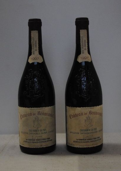 null 2 bout CDP ROUGE CHT DE BEAUCASTEL 1997