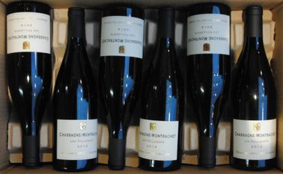 null 12 bout CHASSAGNE MONTACHET ROUGE COFFINET LES VOILLENOTS 2014