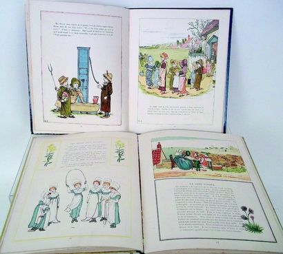 null Deux ouvrages illustrés pour enfants, comprenant “La LANTERNE MAGIQUE” Par J.Levoisin...