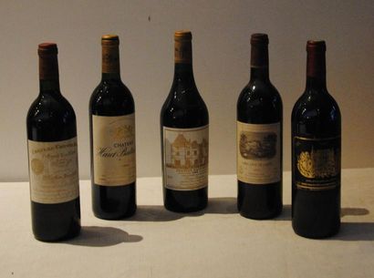 null 5 bout 1 CARRUADES DU CHT LAFITTE 1994, 1 CHT BATAILLEY 1994, 1 CHT CHEVAL BLANC...