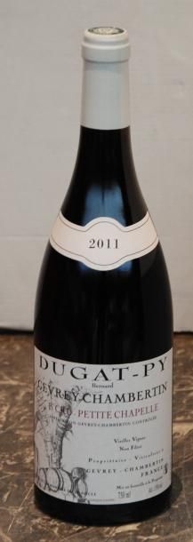 null 6 bout GEVREY CHAMBERTIN 1ER CRU PETITE CHAPELLE 2011 DUGAT PY