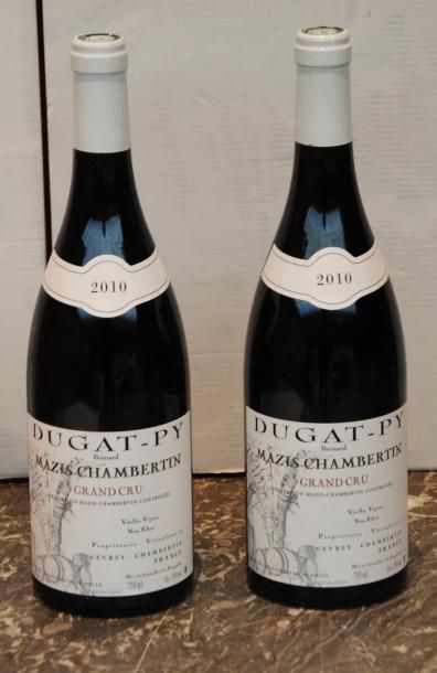 null 2 bout MAZIS CHAMBERTIN DUGAT PY 2010