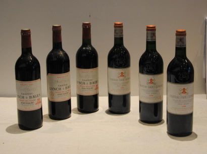 null 6 bout 3 CHT PAPE CLEMENT 1998,3 CHT LYNCH BAGES 1998