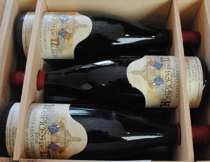 null 6 bout HOSPICES DE NUITS LES FLEURIERES CUVEE DES SŒURS HOSPITALIERES 2000 ...