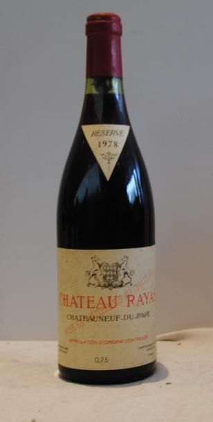 null 1 bout CDP CHT RAYAS ROUGE 1978